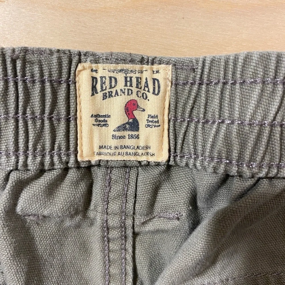 RedHead Olive Cargo Shorts for Men 40 (GD)